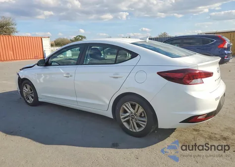 2019 Hyundai Elantra Sel z USA, uszkodzony, nr VIN 5NPD84LF8KH445710